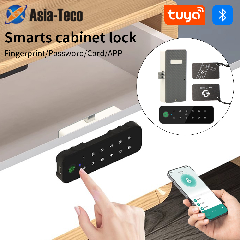 Furniture Hardware Products - Tuya-armario de madera inteligente con Bluetooth,