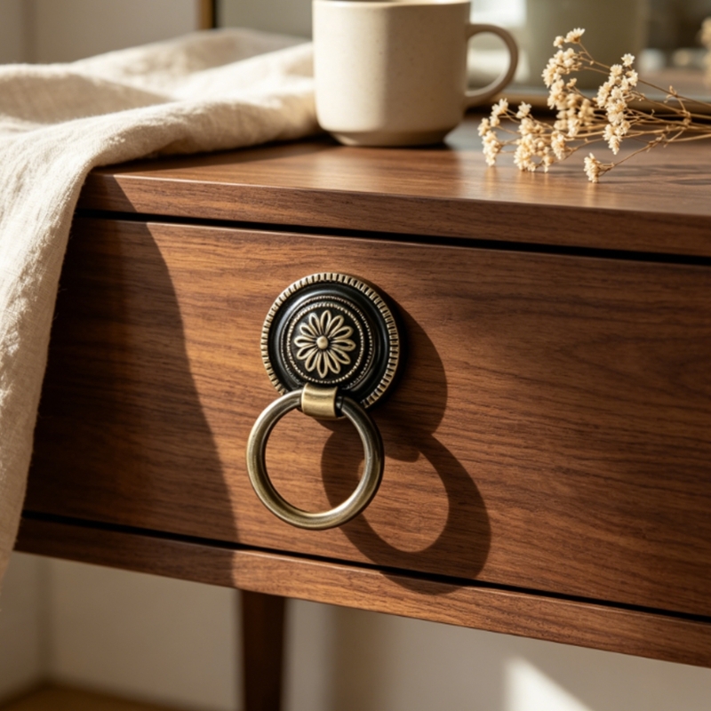 Furniture Hardware Drop Pulls - Juego herrajes para cajones con tirador