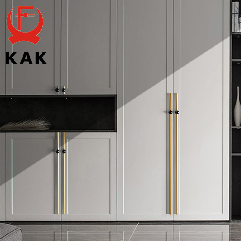 Drawer Pull Gold - KAK-tirador largo de aleación de aluminio