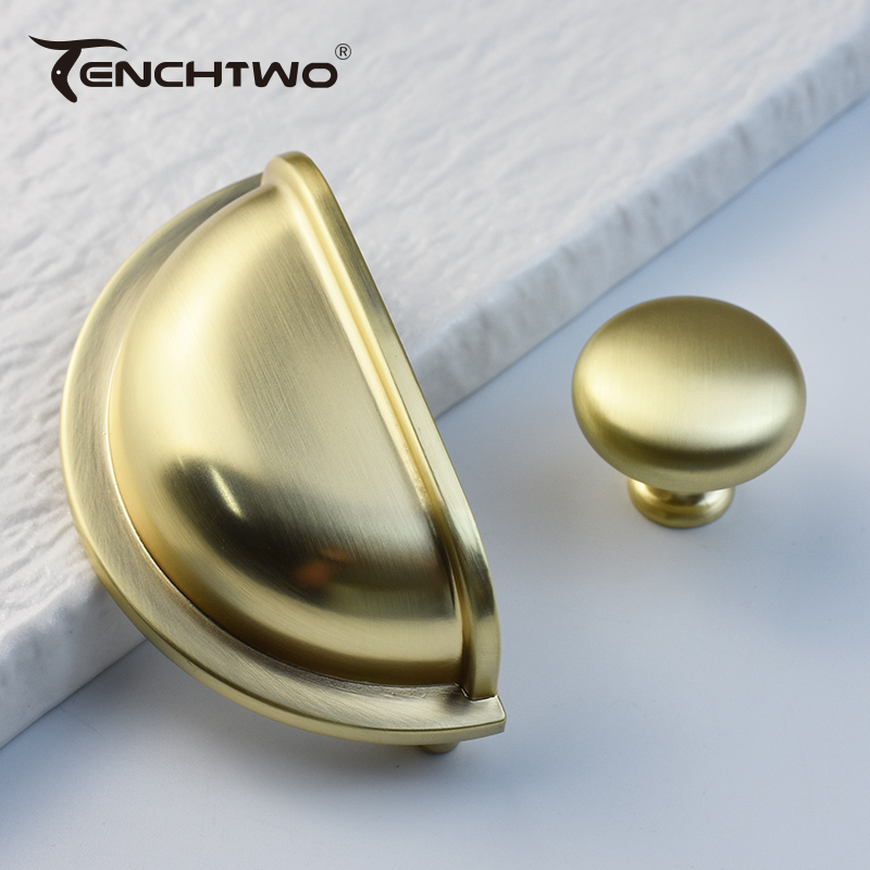 Manija de muebles de latón cep - Drawer Pull Gold reseña y precio