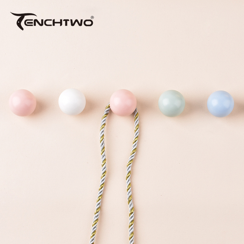 Ganchos de cerámica redondos,  - Furniture Hardware Products reseña y precio