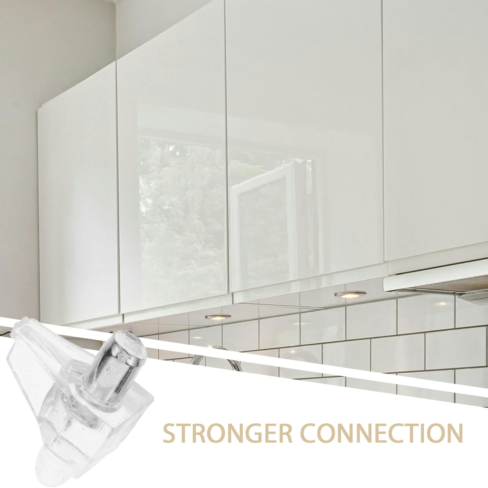 100 Piezas de Soportes para Es - Shelf Peg Support reseña y precio