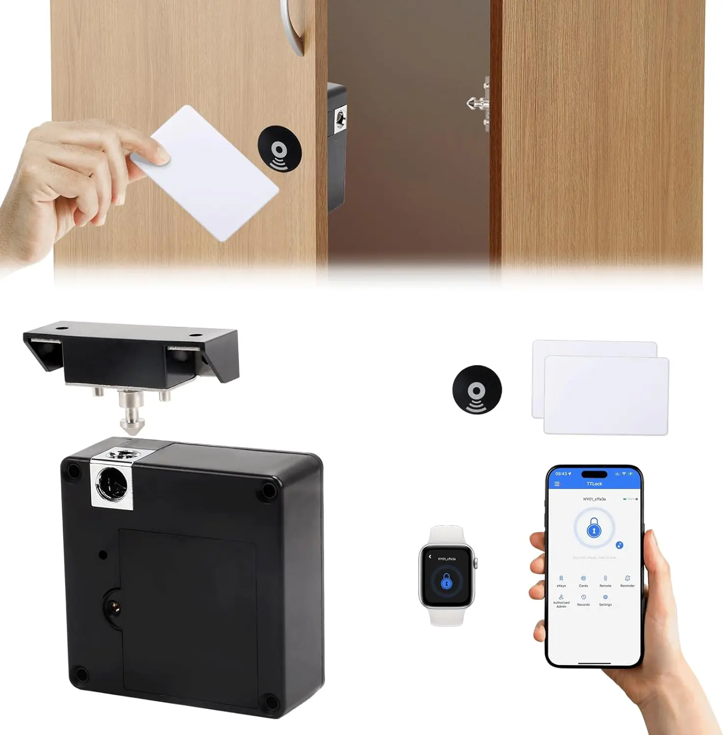 Cerradura electrónica intelige - Furniture Hardware Products reseña y precio
