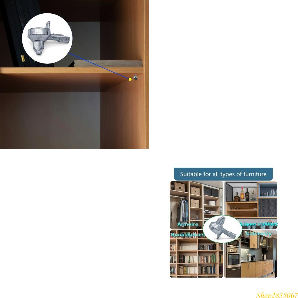 100 Uds. Clavijas aleación Zin - Shelf Peg Support reseña y precio