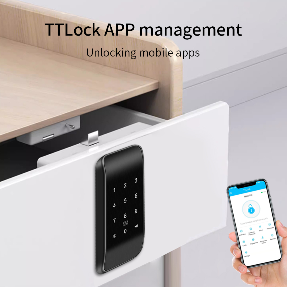 TTLOCK-cerradura de cajón con  - Furniture Hardware Products reseña y precio
