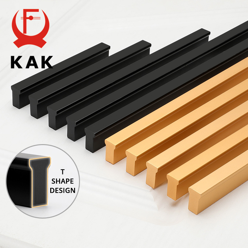 KAK-tiradores negros de estilo - Drawer Pull Gold reseña y precio