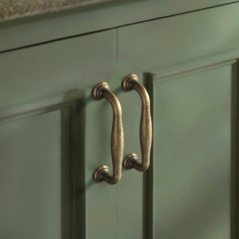 Tirador de bronce antiguo para - Drawer Pull Gold reseña y precio