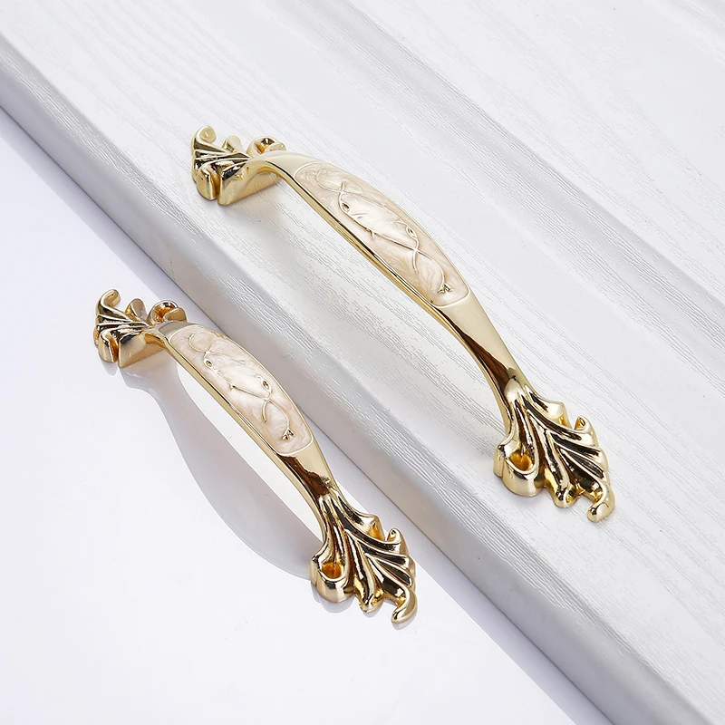 YM manija europea cajón armari - Drawer Pull Gold reseña y precio