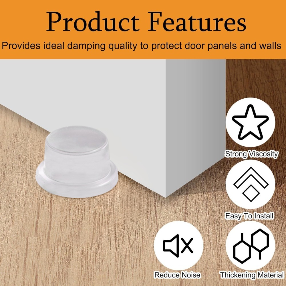 Tope de puerta de silicona, Pr - Furniture Hardware Products reseña y precio